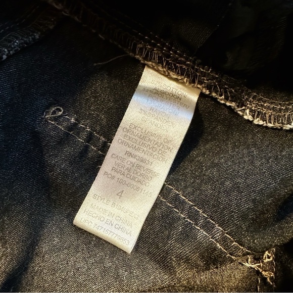 Democracy Warm Taupe / Light Olive “Ab”Solution Skinny Jeans Size 4 - Picture 5 of 12